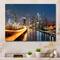 Designart - Philadelphia Skyline at Night - Cityscape Canvas Print